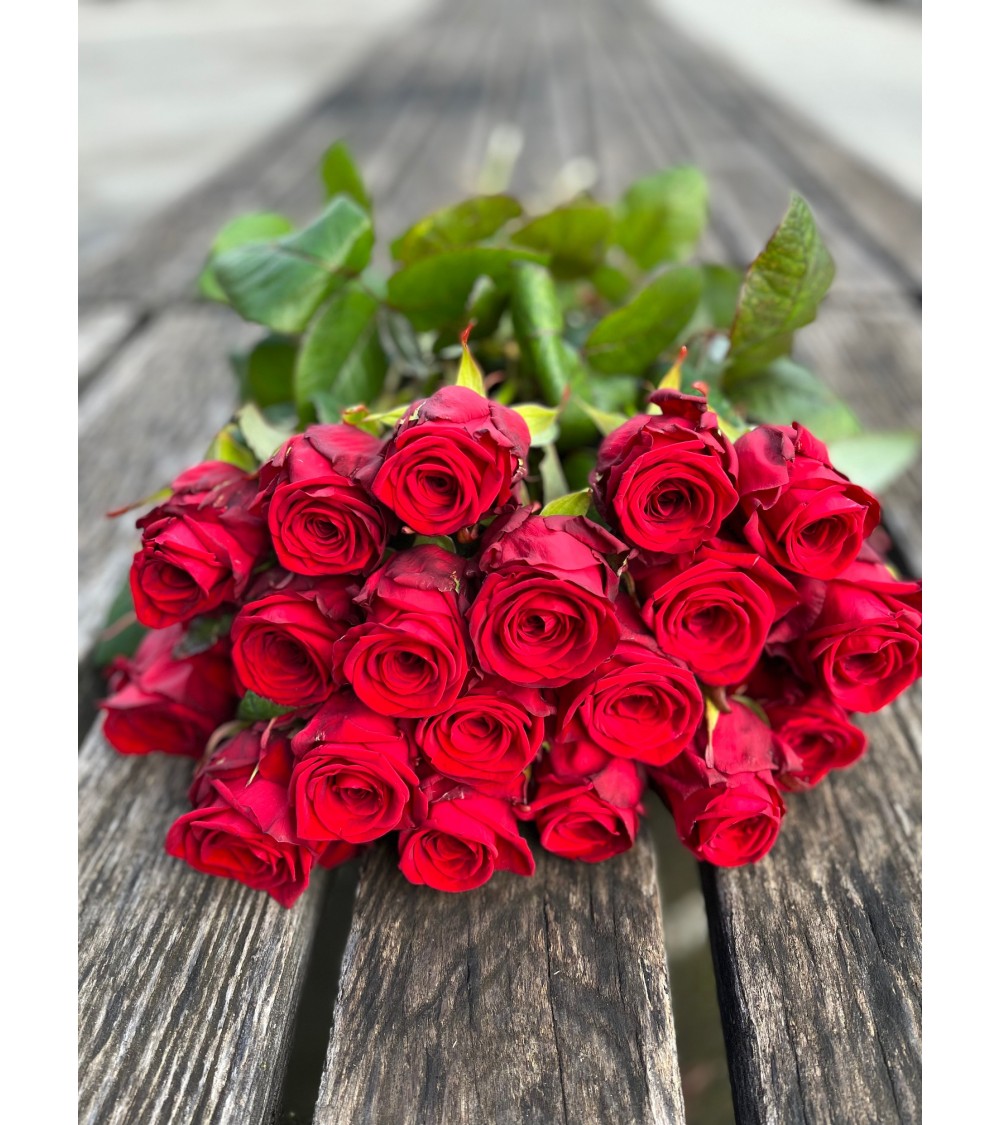 Bouquet de Roses rouge - 80 -